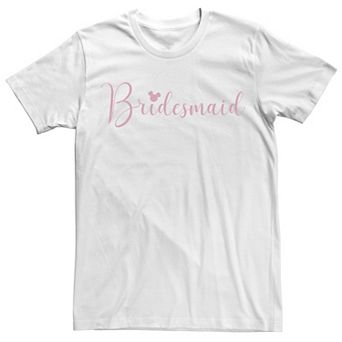 Disney's Mickey Mouse Bridesmaid Juniors' Boyfriend Tee