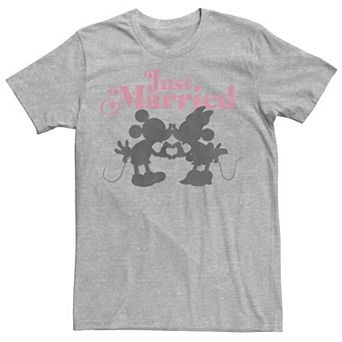 Disney's Mickey & Minnie Just Married Juniors' Boyfriend Tee