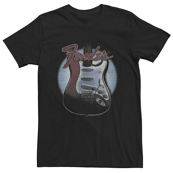 Big & Tall Fender Stratocaster In The Spotlight Logo Tee