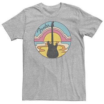 Big & Tall Fender Groovy Sunset Logo Tee