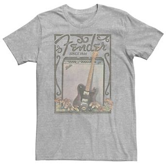 Big & Tall Fender Since 1946 Floral Poster Tee