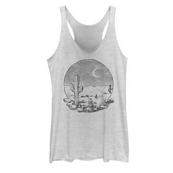 Juniors' Trendy Dreamy Desert Moonlight Tank Top