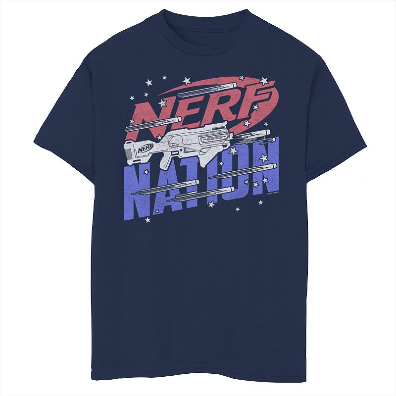 67073550 Boys 8-20 Nerf Nation Americana Themed Logo Graphi sku 67073550