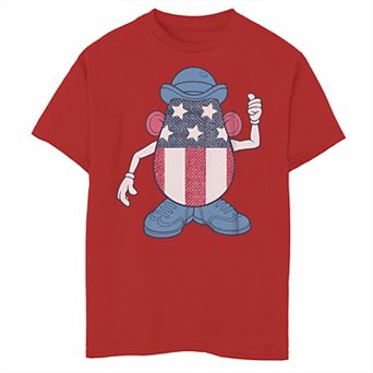 Boys 8-20 Mr. Potato Head American Flag Fill Graphic Tee