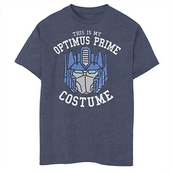 Boys 8-20 Transformers This Is My Optimus Prime Costume Graphic Tee