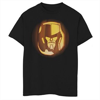 Boys 8-20 Transformers Megatron Glowing Pumpkin Carving Portrait Graphic Tee