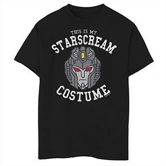 Boys 8-20 Transformers This Is My Starscream Costume Graphic Tee