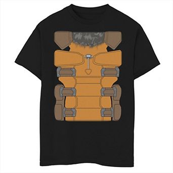 Boys 8-20 Marvel Guardians Of The Galaxy Rocket Costume Halloween Graphic Tee