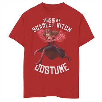 Boys 8-20 Marvel Halloween This Is My Scarlet Witch Costume Graphic Tee