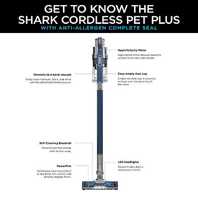 Shark® Cordless Pet Plus Vacuum with Anti-Allergen Complete Seal (IZ361H)