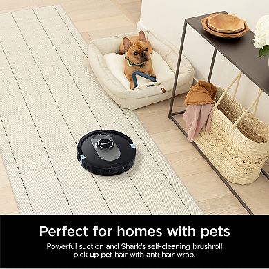 Shark AI Ultra Robot Vacuum with Matrix Clean, HEPA Bagless Self Empty (RV2502AE)