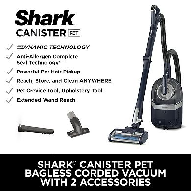 Shark® Canister Pet Bagless Corded Vacuum (CZ351)
