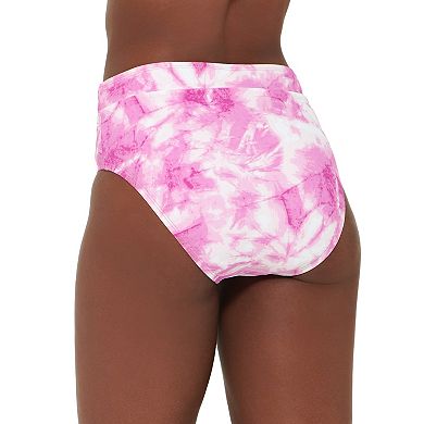 Women's Freshwater Banded High-Waist Swim Bottoms