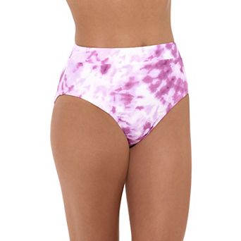 Women's Freshwater Banded High-Waist Swim Bottoms