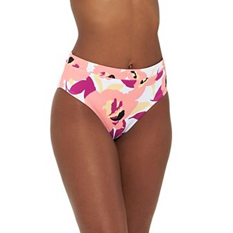 Women's Freshwater Banded High-Waist Swim Bottoms