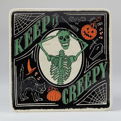 Certified International Scaredy Cat 4-pc. Dessert Plate Set