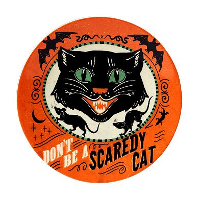 Certified International Scaredy Cat 4-pc. Canape Plate Set