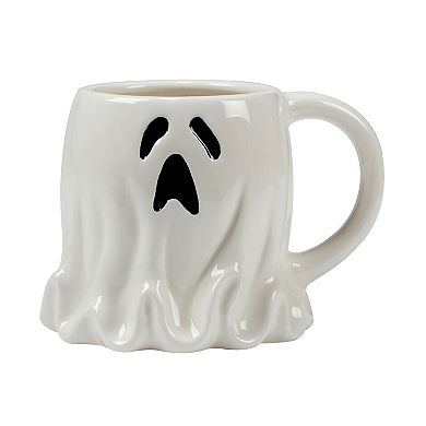 Certified International Scaredy Cat 4-pc. 3D Mug Set