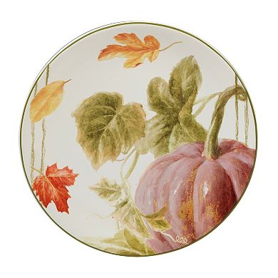 Certified International Autumn Harvest 4-pc. Dessert Plate Set