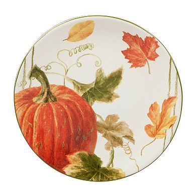 Certified International Autumn Harvest 4-pc. Dessert Plate Set