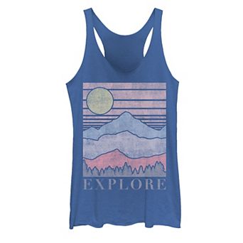 Juniors' Explore Outdoor Silhouette Tank Top