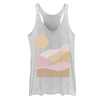 Juniors' Minimal Hills Graphic Tank Top