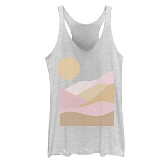 Juniors' Minimal Hills Graphic Tank Top
