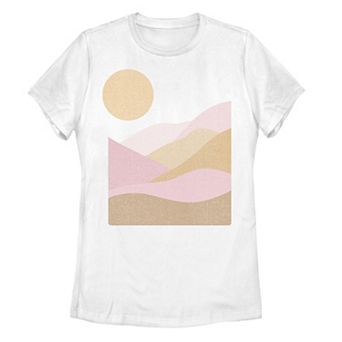 Juniors' Minimal Hills Graphic Tee
