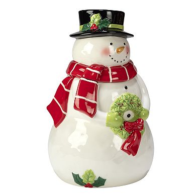 Certified International Holiday Magic Santa 3D Cookie Jar