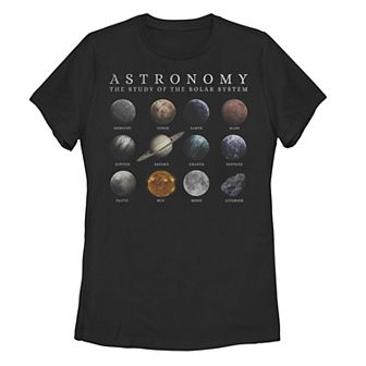 Juniors' Astronomy Solar System Tee