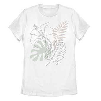 Juniors' Tropical Outline Tee
