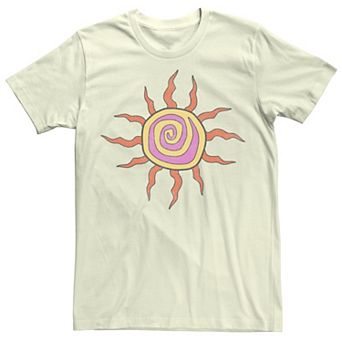 Juniors' 90's Style Sun Graphic Boyfriend Tee