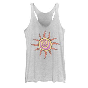 Juniors' 90's Style Sun Graphic Tank Top