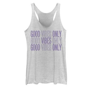 Juniors' Good Vibes Only Graphic Tank Top