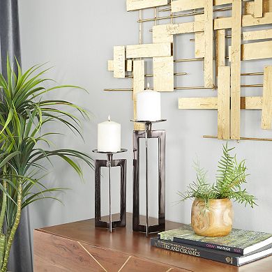 CosmoLiving Cosmopolitan Candle Holder