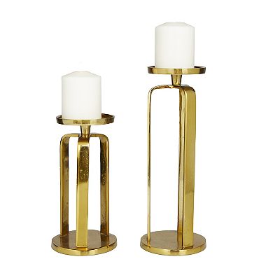 CosmoLiving by Cosmopolitan Candle Holder 2-piece Set