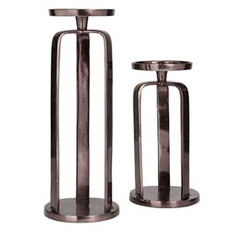 CosmoLiving by Cosmopolitan Candle Holder 2 pc Set
