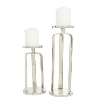 CosmoLiving by Cosmopolitan Candle Holder 2 pc Set