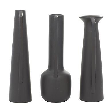 CosmoLiving by Cosmopolitan Matte Finish Vase Floor Decor 3-piece Set