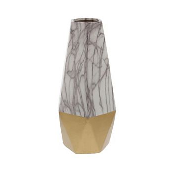 CosmoLiving by Cosmopolitan Two Tone Vase Floor Decor