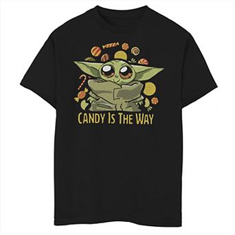 Boys 8-20 Star Wars: The Mandalorian Halloween The Child Candy Graphic Tee