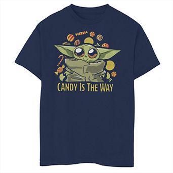 Boys 8-20 Star Wars: The Mandalorian Halloween The Child Candy Graphic Tee