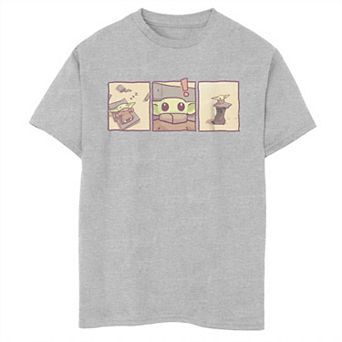 Boys 8-20 Star Wars: The Mandalorian The Child Naps Portrait Panels Graphic Tee