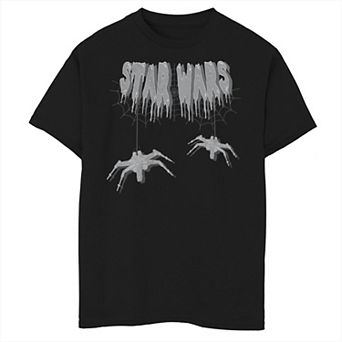 Boys 8-20 Star Wars Spooky X-Wing Logo Graphic Tee