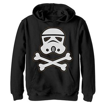 Boys 8-20 Star Wars Stormtrooper Skull Patch Hoodie