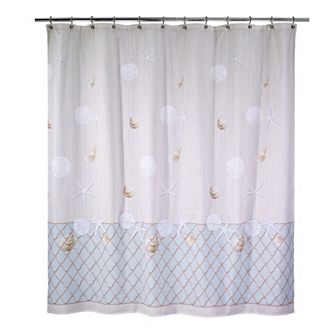 Avanti Seaglass Shower Curtain