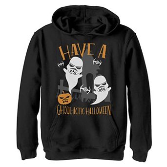 Boys 8-20 Star Wars Trooper Ghosts Goulactic Halloween Hoodie