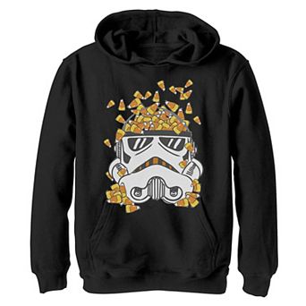 Boys 8-20 Star Wars Stormtrooper Candy Corn Helmet Hoodie