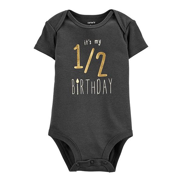 Baby Carter's Half Birthday Original Bodysuit