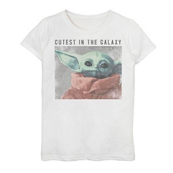 Girls 7-16 Star Wars: The Mandalorian Galaxy's Cutest Graphic Tee